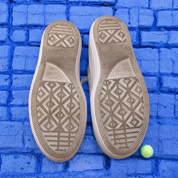 CONVERSE CHUCK TAYLOR ALL STAR LIFT PLATFORM VINTAGE WHITE SZ 9 - Picture 5 of 6